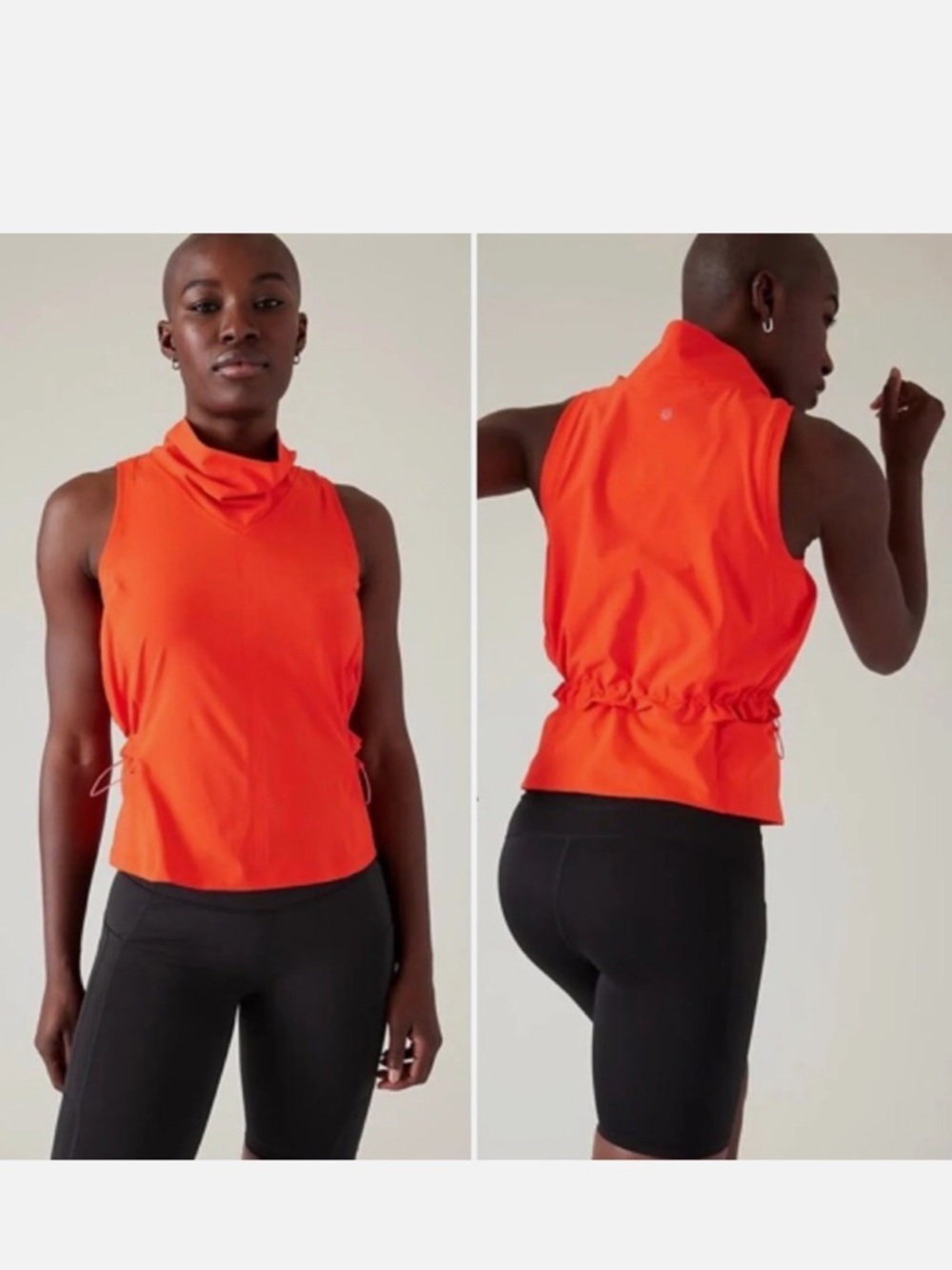 Athleta Venture Out Tank
Vermillion Orange